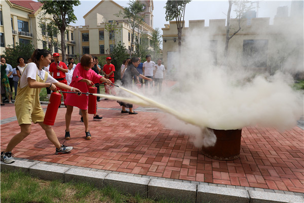淄博市实验幼儿园组织消防安全专题培训